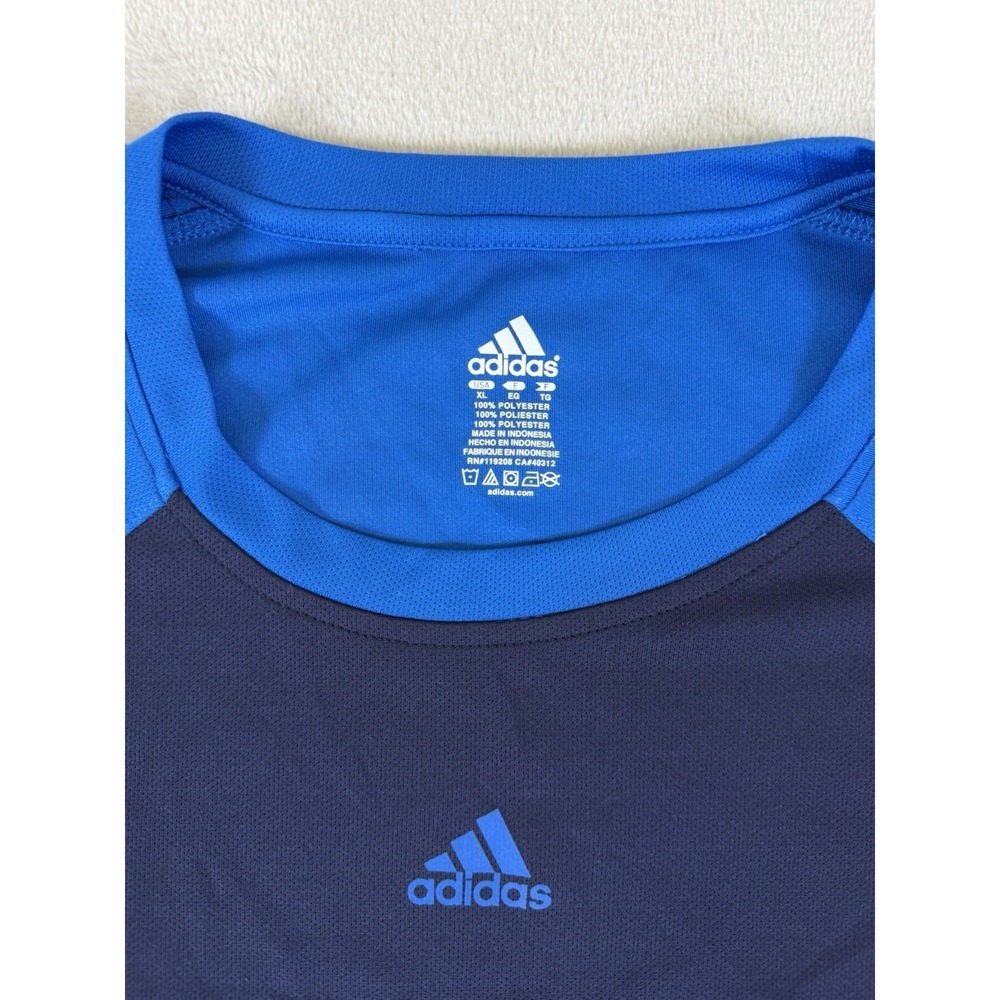 Adidas Dallas Mavericks NBA Long Sleeve Performance Shirt XL Blue Basketball - Picture 3 of 16